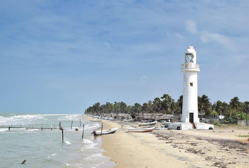 Mannar lighthouse, Sri Lanka
