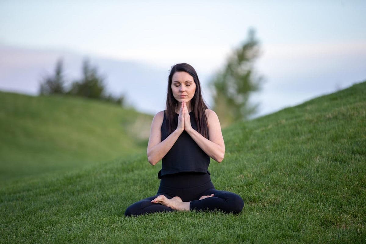 Meditation and yoga session, Sri Lanka